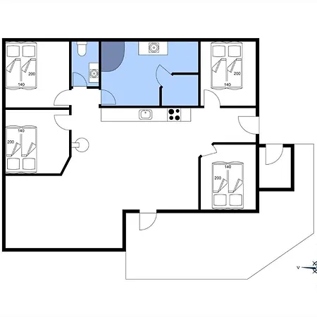 度假居 166-harboore-vejlby-klit-28-b *